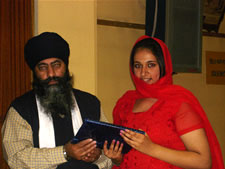 Punjabi school prize award picture