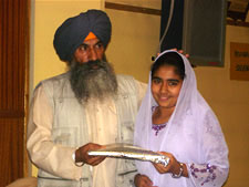 Punjabi school prize award picture