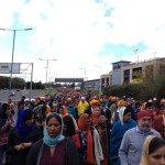 Walk to Gurdwara Amrit Parchar Dharmik Diwan