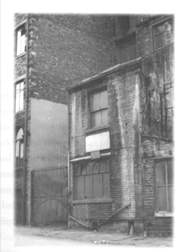 First Gurdwara in Bradford, at Garnett St.